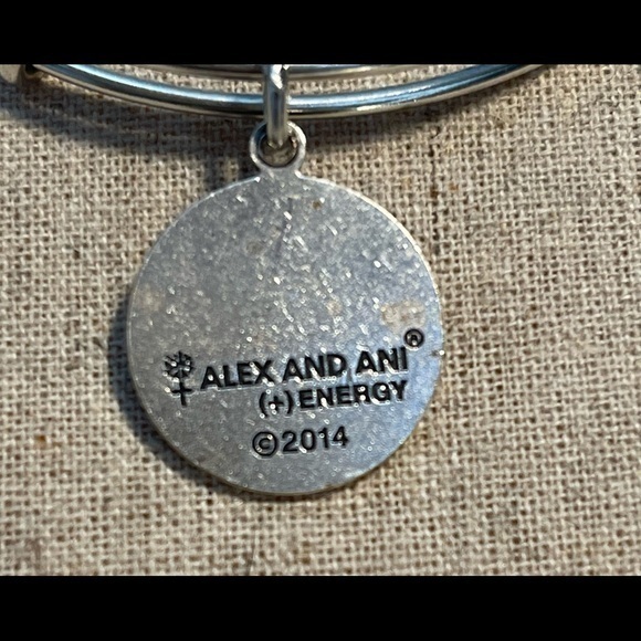 Alex & Ani “My Other Half” silver charm bracelet. BOGO. Send bundle offer. - Picture 2 of 3